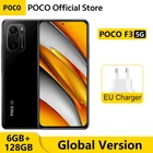 Смартфон POCO F3 глобальная версия, экран 5G дюйма, 6 ГБ 128 ГБ, Восьмиядерный процессор Snapdragon 870, 6,67 дюйма, 120 Гц, E4 AMOLED дисплей, двойные Динамики Dolby Atmos