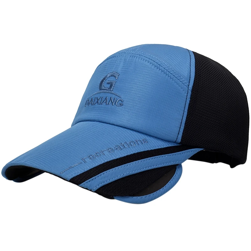 

Sunshade Cap Wide Retractable Brim Cotton Breathable Mesh Sun Hat Fishing CampingSun Hat Fishing Camping Travel Beach cap