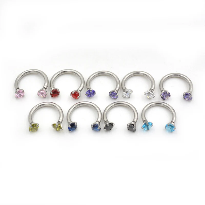 Кольцо перегородка для пирсинга носа прекрасный пирсинг прокола хряща губ и 1