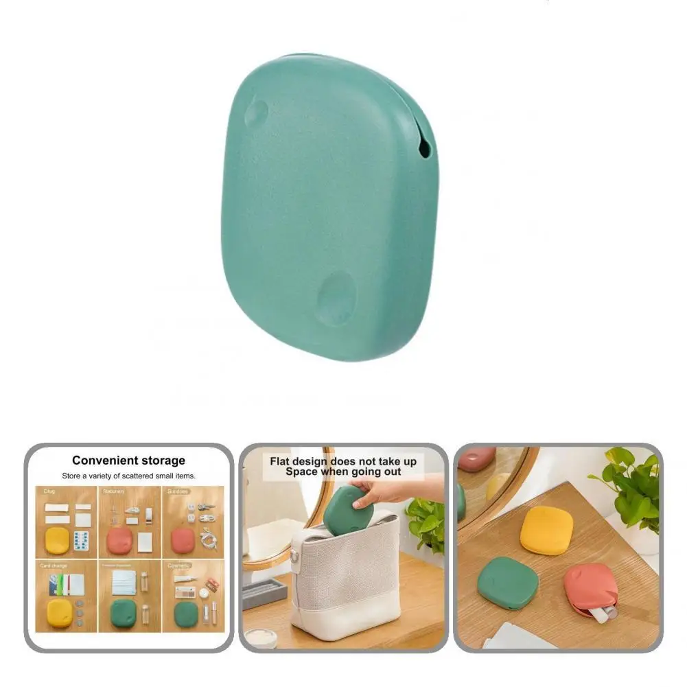 

Earphone Holder Case Useful Soft Dust-proof Portable Earphone Pouch Box for Office Earphone Case Box Storage Bag