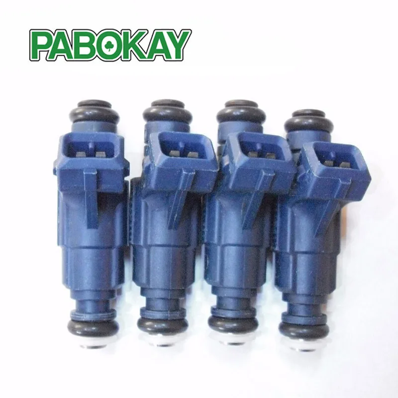 

4 Pieces x Flow Matched Fuel Injector Set for VW Audi 1.8 0280156065 06B133551M