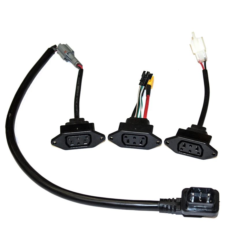 

Lithium Battery Connector Charger Socket Line For Super Soco Tc Ts Cu free shipping