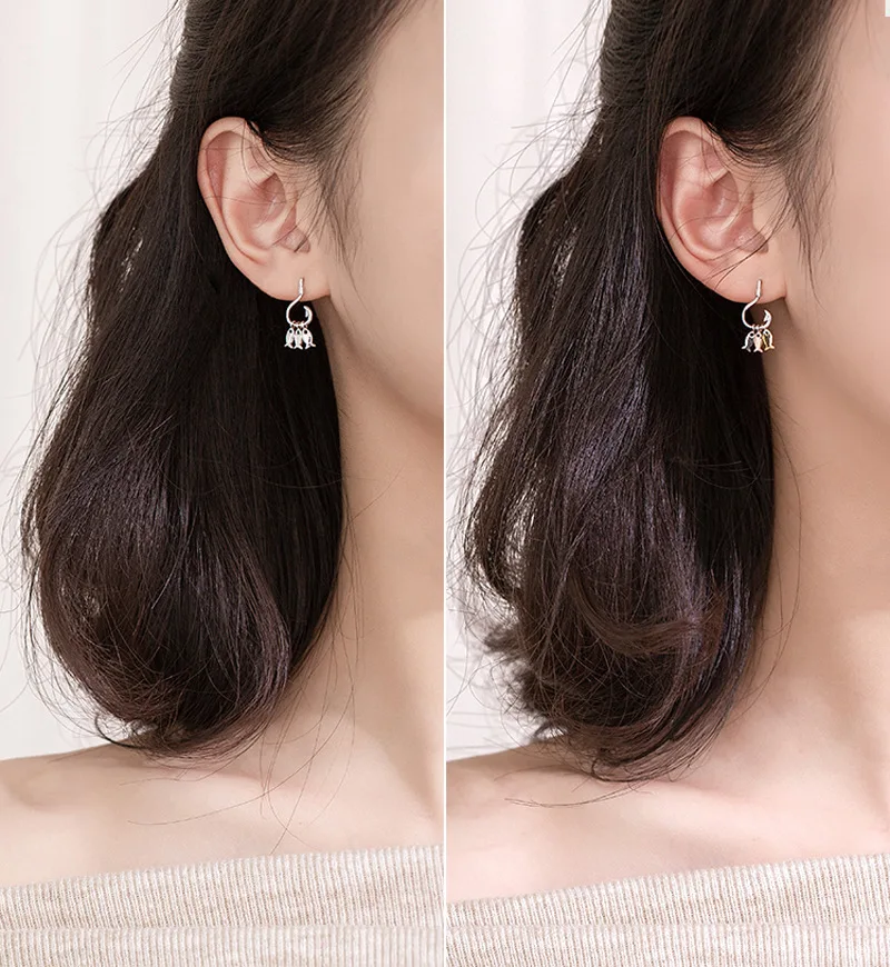 Смешные Рыбы Стад Серьги Колье мульти Цвет рыбы Подвесные цепи ожерелье колье