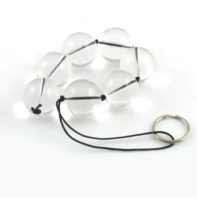 Взрослые Эротические Стекло анальные шарики Анальная пробка Анальный