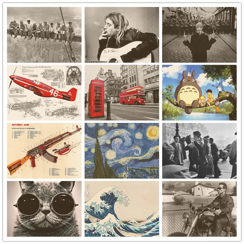 

Постер Фильма Perfect JL, ретро, постер для дома, крафтовый рисунок, наклейки на стену FGHB01