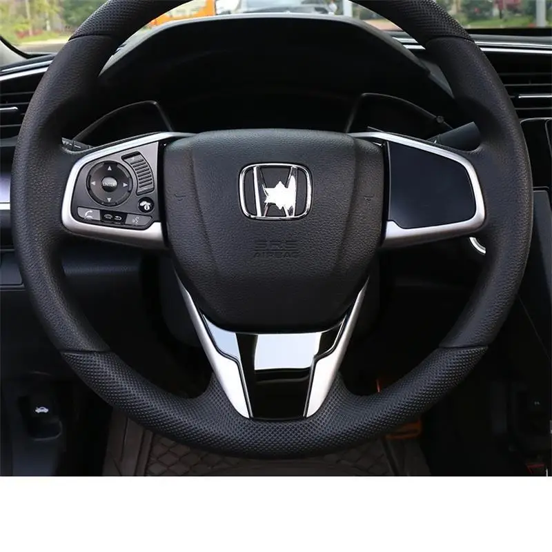 Авто Руль автомобильный хром модифицированный декоративный Стайлинг автомобиля