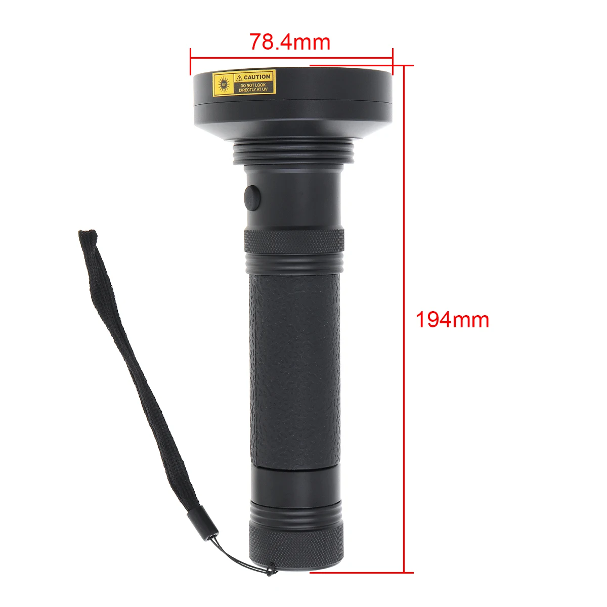 Фонарик SecurityIng 395 нм УФ 100 светодиодный Многофункциональный с поддержкой 6 батарей