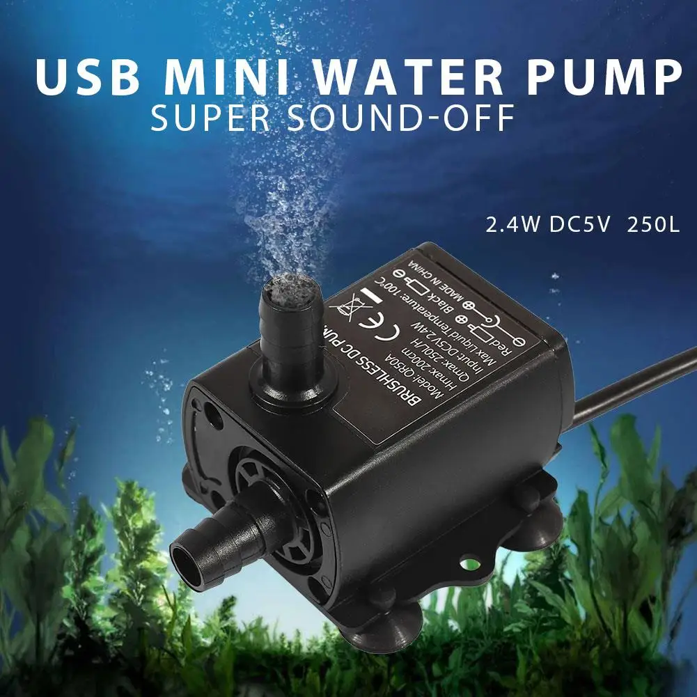 Hmax 200 см мини насос для фонтана водяной DIY Rockery домашнего офиса универсальные