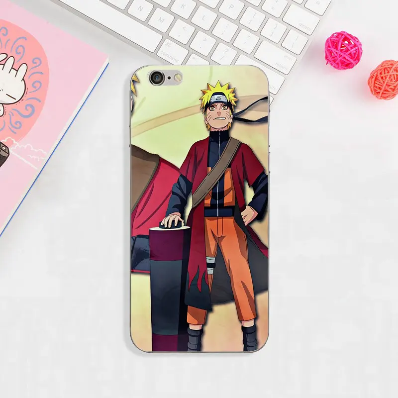 Для iPhone X XR XS 11 Pro Max 7 6 6s 8 Plus 4 4S 5 5S SE 5C Мягкие силиконовые чехлы для телефонов Hokage Naruto
