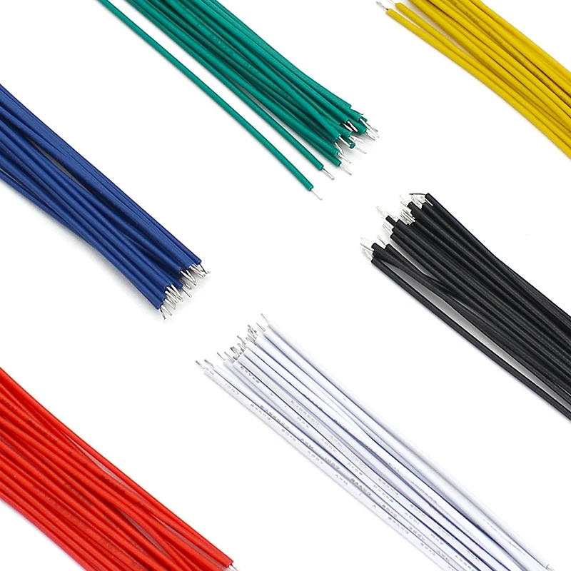 120 шт./лот 24AWG Оловянная макетная плата PCB паяльный кабель 8 см электронный провод