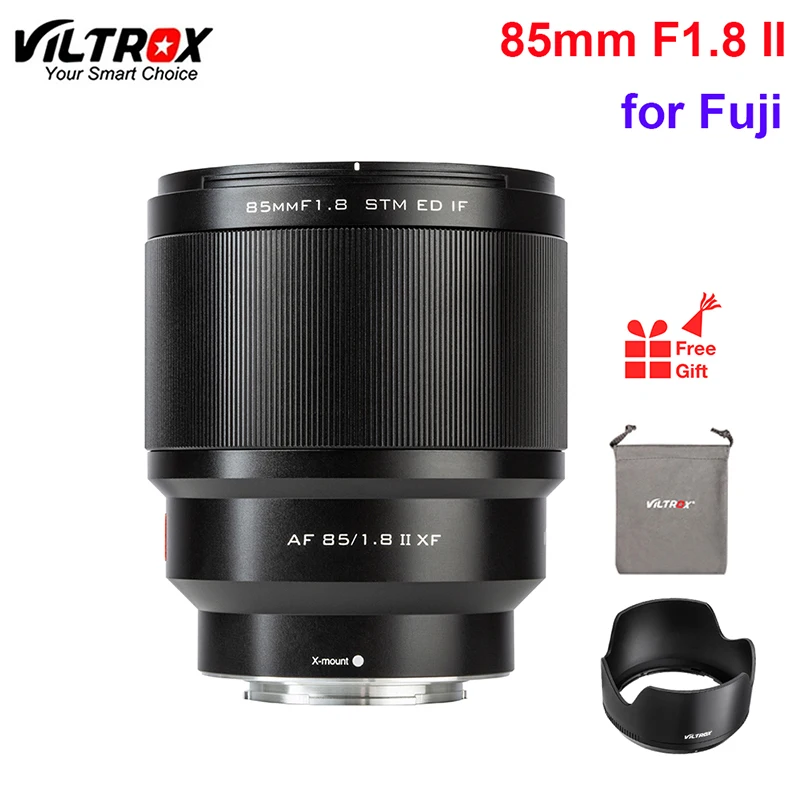 

В наличии Viltrox 85 мм F1.8 II STM полная Рамка Авто фокус Prime объектив для Fuji X-Mount камеры XT-4 X-T3 X-T30 X-T20 X-T100