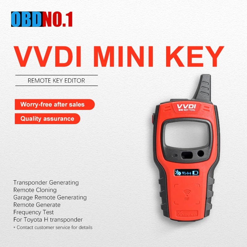 VVDI мини ключ инструмент удаленный программист Поддержка IOS и Android глобальная