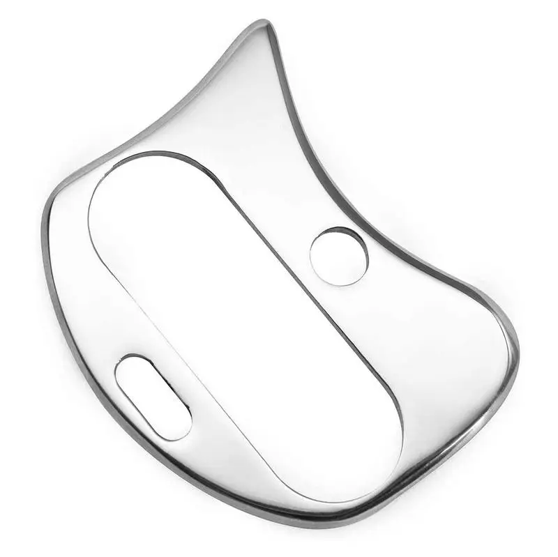 

Handed Steel Scraping Board Body Scrapper Plate for Release Pain Relief Guasha Tools Body Massage Tools