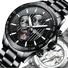 Top Brand Luxury Automatic Mechanical Watches for Men Stainless Steel Waterproof Wrsitwatches Busine