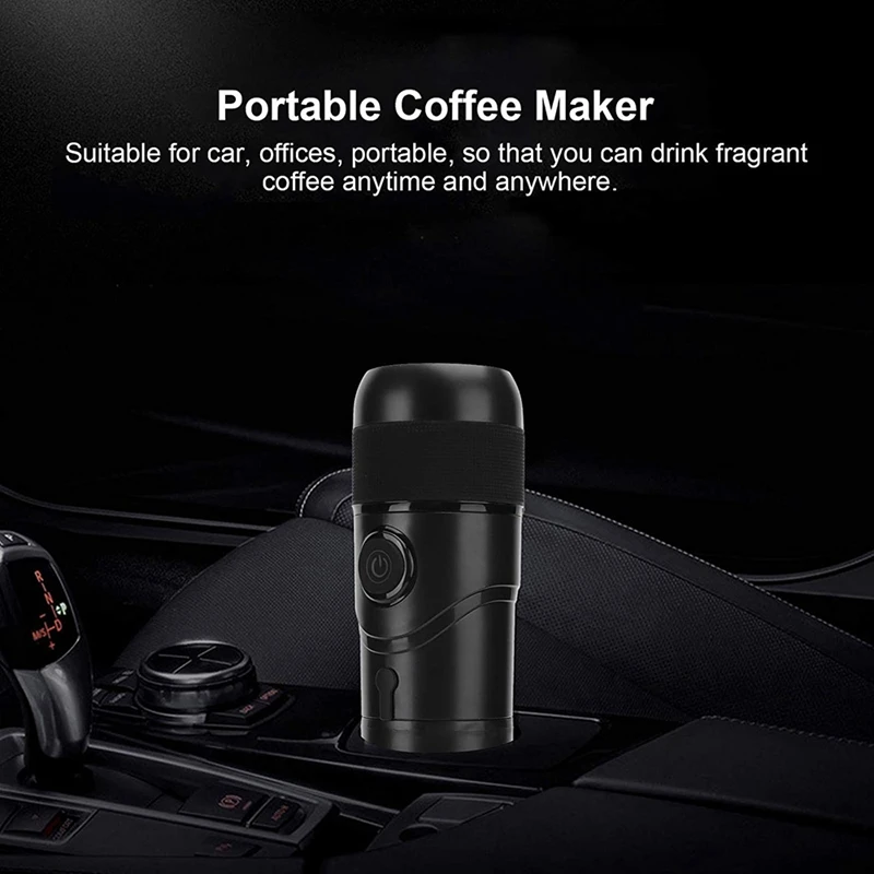 

USB Capsule Espresso Maker Portable Coffee Makers for Car DC12V Coffee Machine / Hot Cold Water Heating/Semi-Automatic