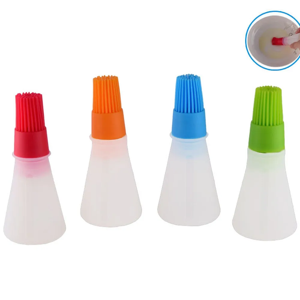 1 шт. силиконовая щетка для выпечки в бутылке с маслом щетки жидкого масла и меда