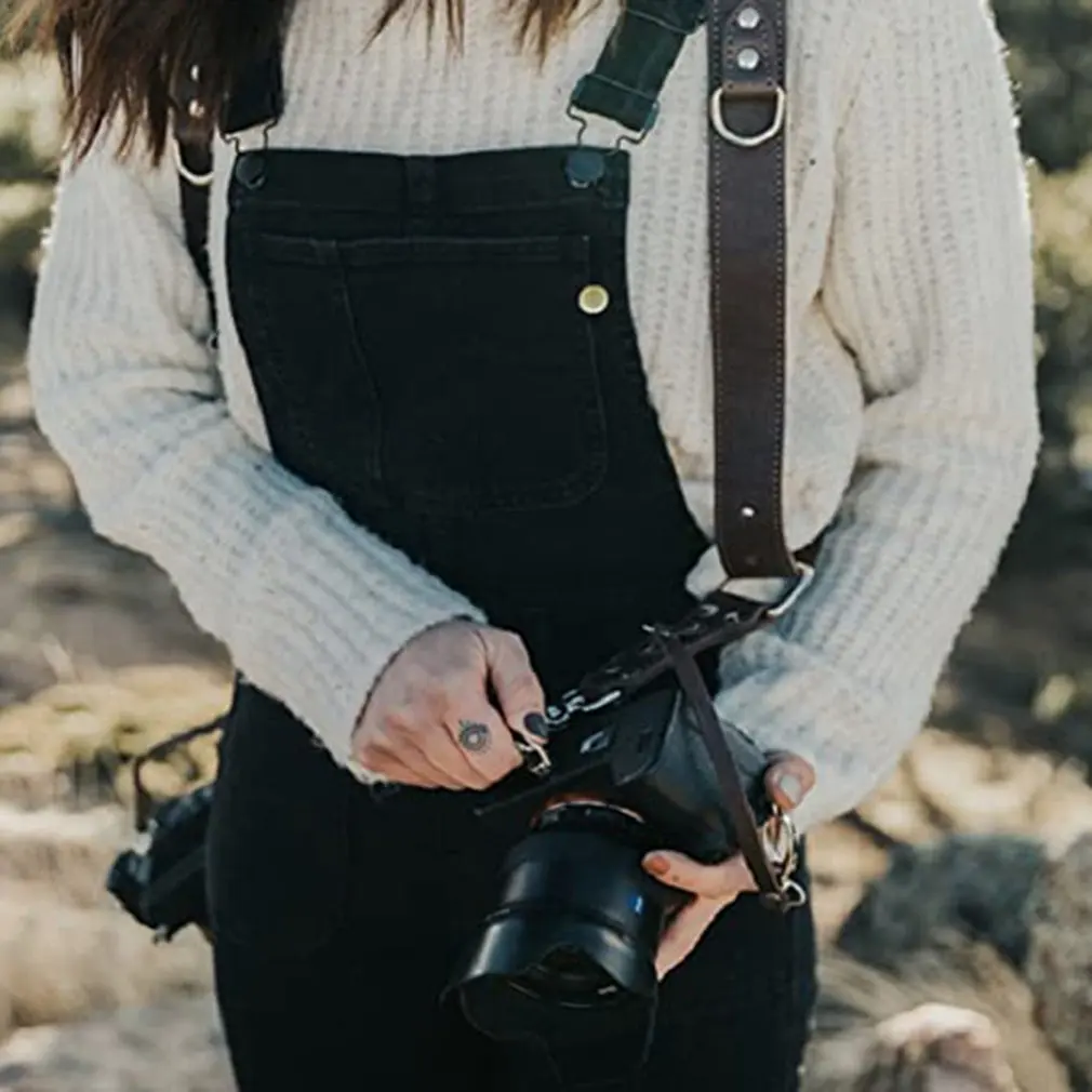 Кожаный ремень для фотосъемки | Электроника