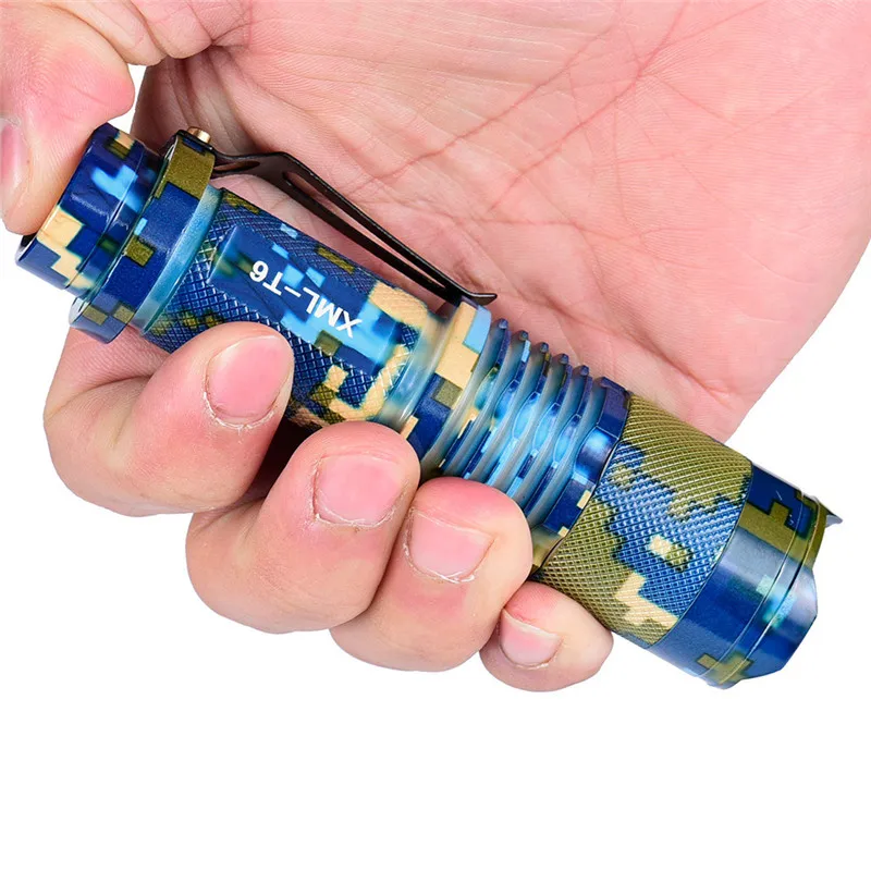 2019 масштабируемый T6 светодиодный фонарик с 5 режимами Масштабируемая лампа