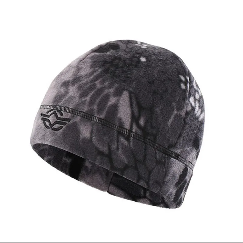 56-60 см уличная тренировочная камуфляжная Тепловая ветрозащитная флисовая шапка