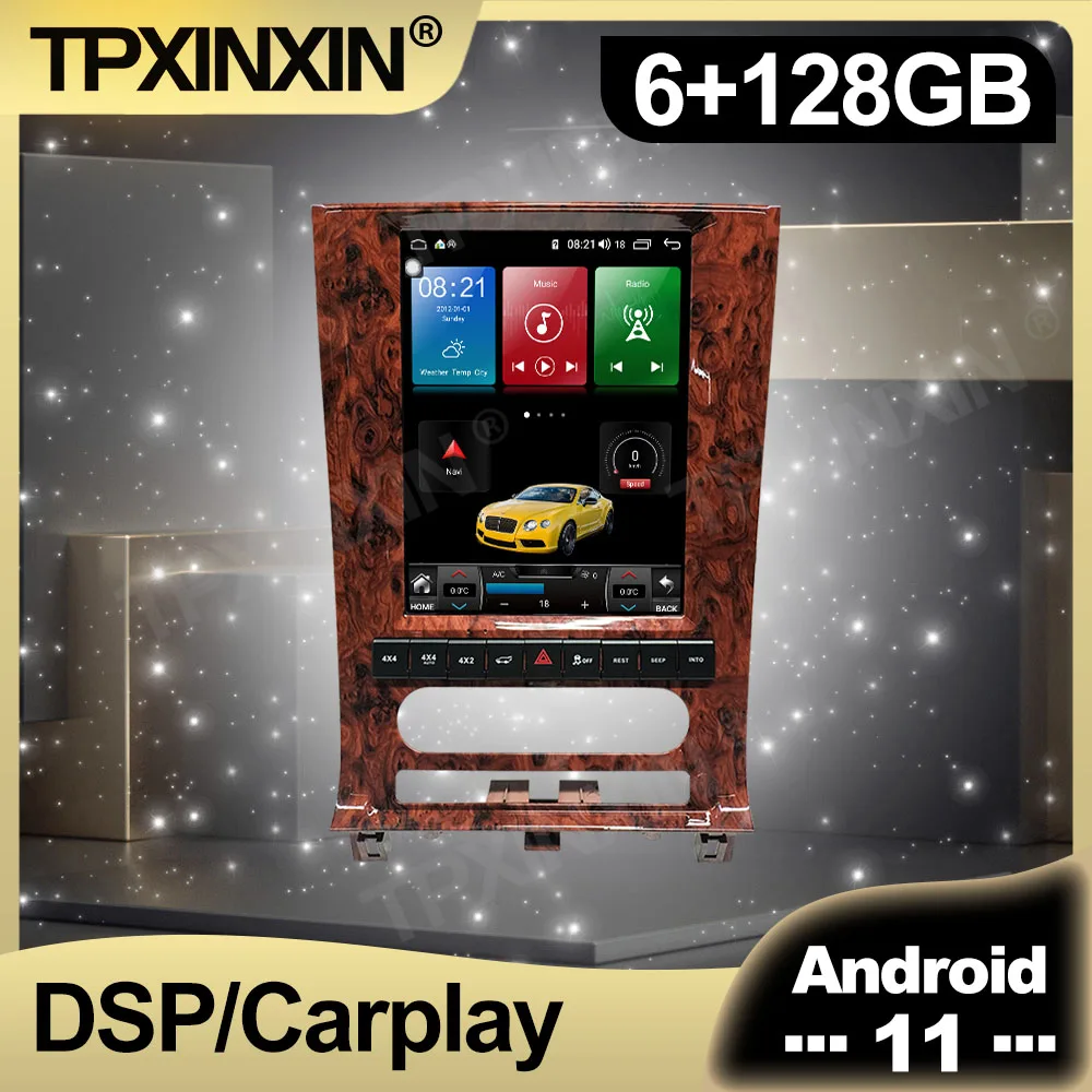 

128GB Android 11 CarPlay AutoRadio For Lincoln Navigator 2010 2011 - 2013 Car Radio Multimedia Video DVD Player Navi Stereo GPS