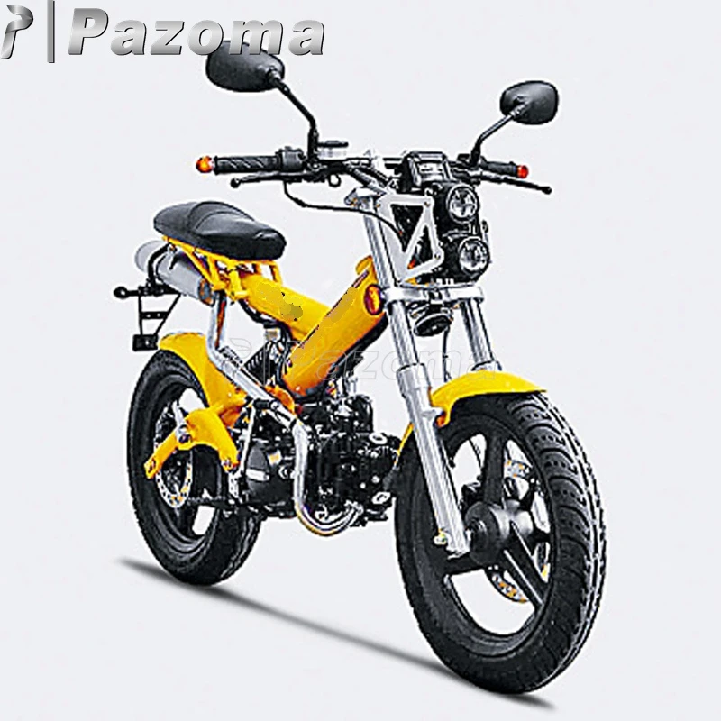 Двухслойные фары для мотоцикла Головной фонарь мотоциклов Suzuki Yamaha Honda Kawasaki Sachs