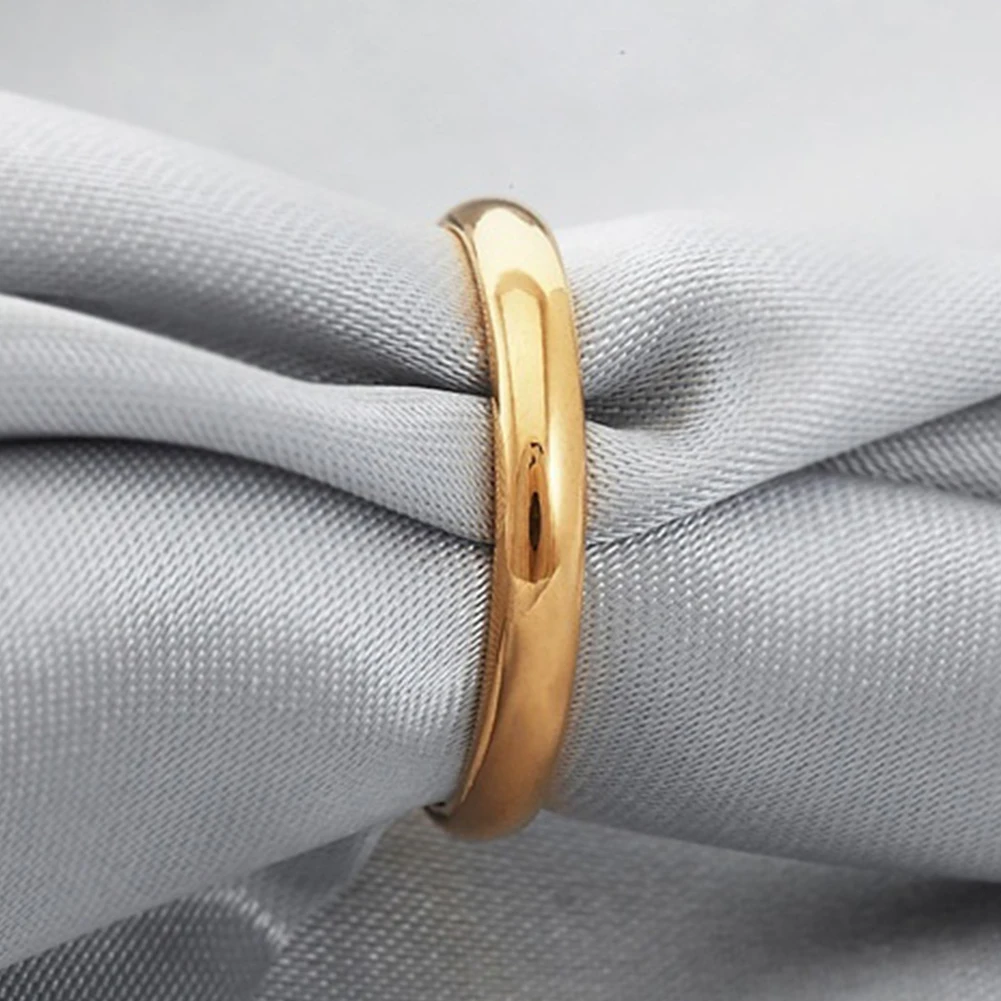 Кольцо из титановой стали для мужчин и женщин | Украшения аксессуары