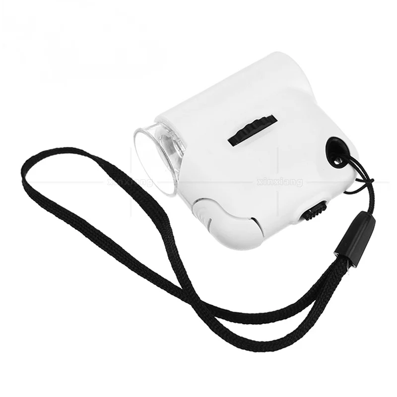 Ручное портативное увеличительное стекло 55X ювелирные изделия бриллиантовое