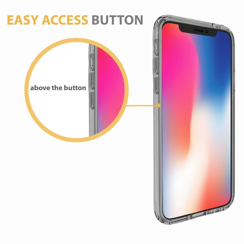 Всего тела 360 градусов Прозрачный чехол для iphone 11 Pro MAX 10 XR X XS MAX 6, 6 S, 7, 8plus, спереди и длинное сзади 2 слоя протектор Мягкий ТПУ чехол с мультипликационным рисунком