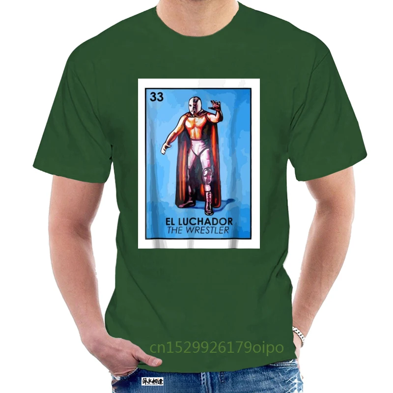Модная забавная Высококачественная Футболка EL luador с принтом 100% хлопок круглым