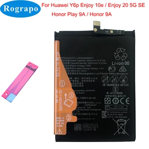 new original 5000mah hb526489eew phone battery for huawei y6p enjoy 10e 20 5g se honor 9a play play9a free global shipping