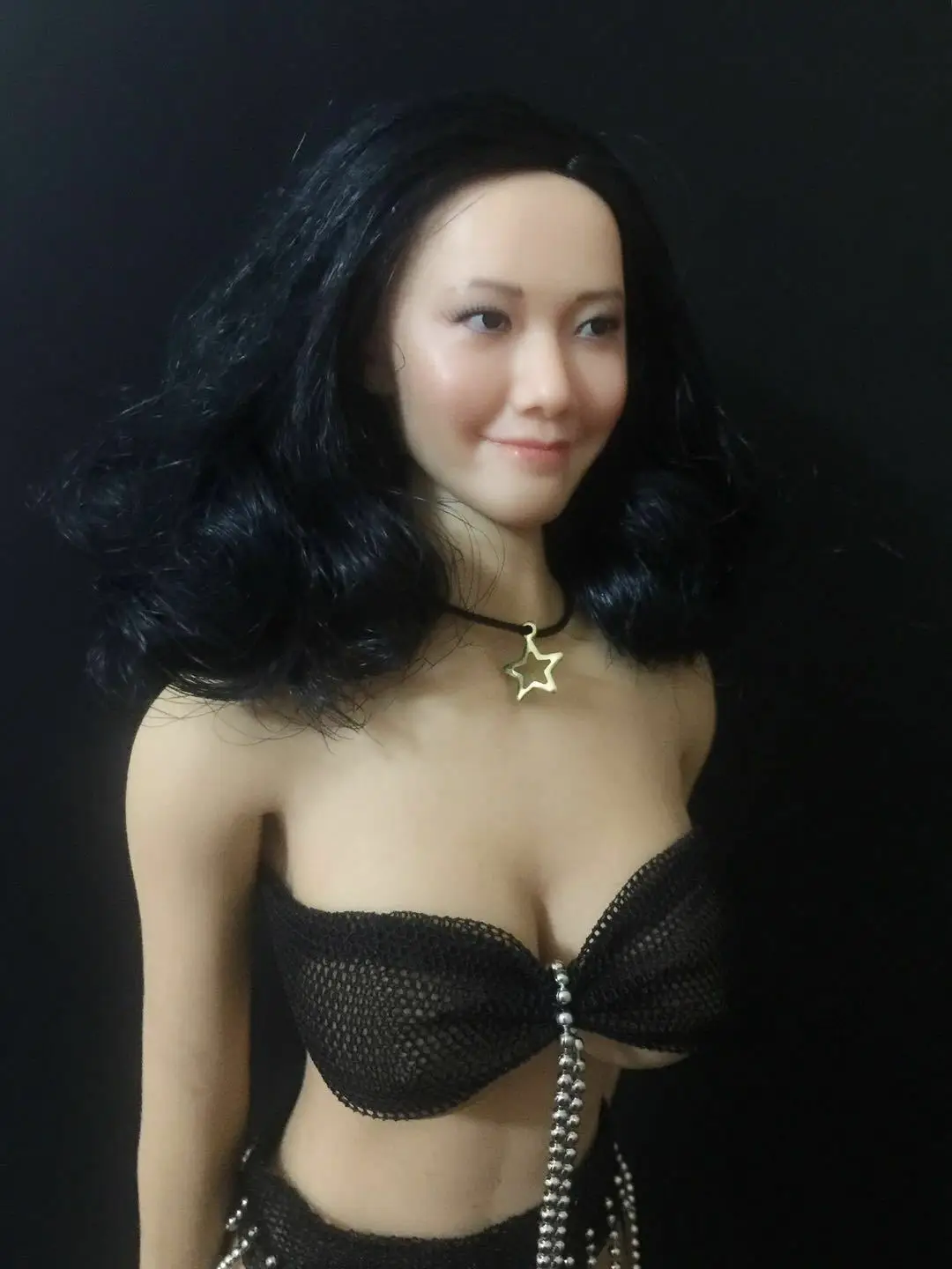 

1/6 Women's Gold Necklace Model For 12" Female Action Figure Doll Toy