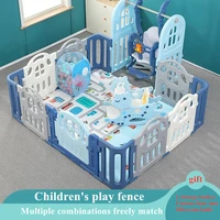 game fence childrens park indoor playground safety game fence with slides family baby baby crawling mats fence birthday present