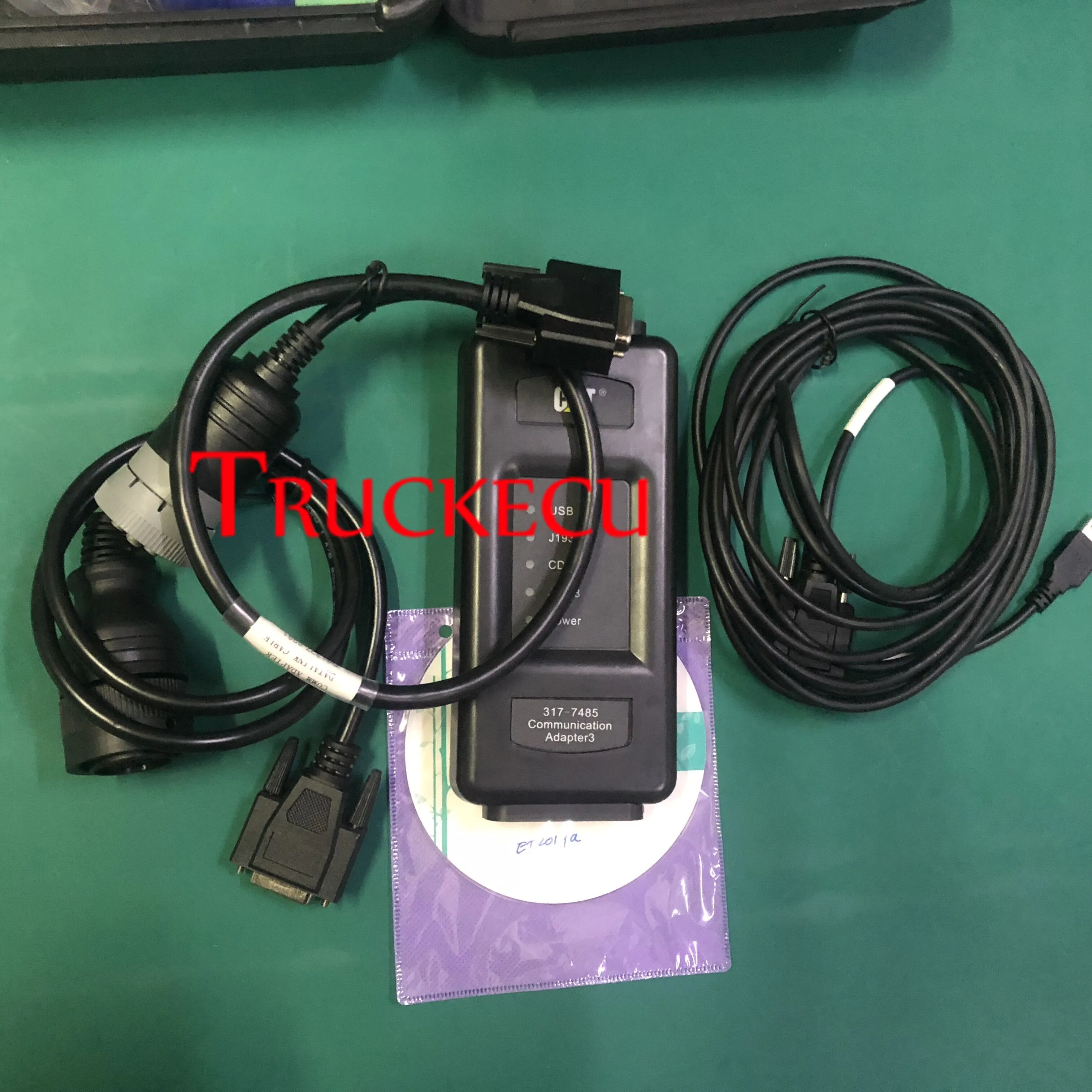 ET Adapter III 317 7485 ET3 диагностический инструмент + CATET CATSIS программное обеспечение для