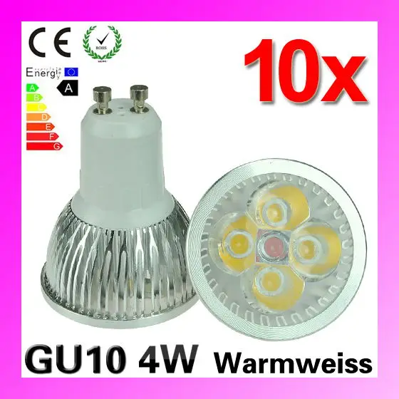 

4LED Hotel Universal Warm White Easy Install Home DIY 45degree Atmosphere ABS Light Bulb