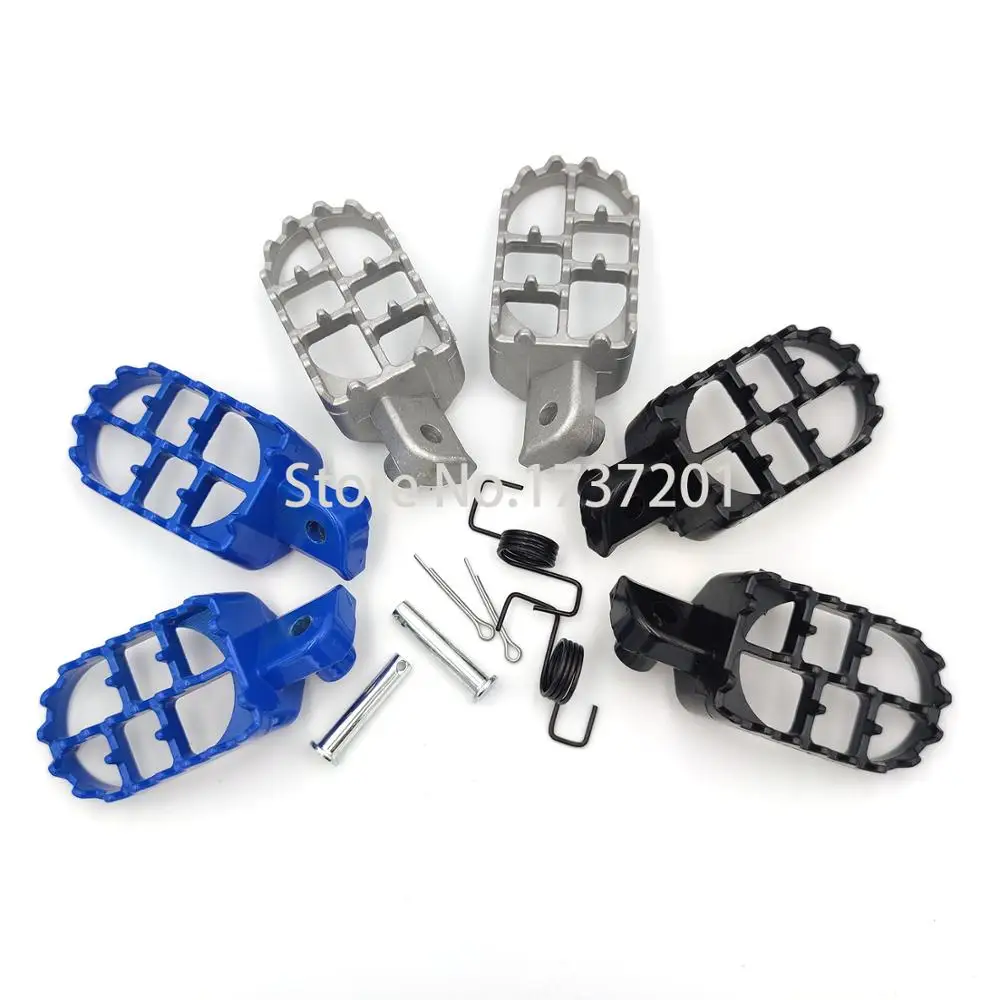 Алюминиевая Подставка для ног подножки YAMA HA PW50 PW80 PW 50 80 TW200 TTR90 TTR90E Pit Dirt Bike