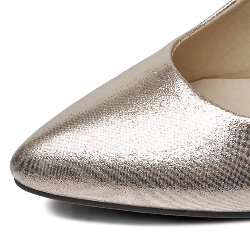 Роскошные блестящие женские туфли лодочки размера плюс повседневные Свадебные