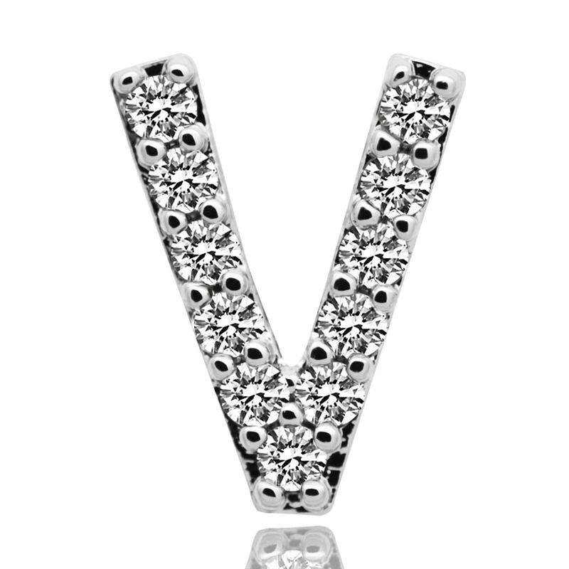 Хип-хоп 26 букв Золотые/серебряные зубы Grillz все Iced Out микро Pave CZ зубные грили с силиконовые Украшения для тела подарок B40