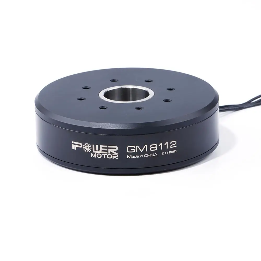 

iFlight iPower Motor GM8112 8112 Brushless Gimbal Motor with 22mm Hollow Shaft for Red Epic / Large Cameras