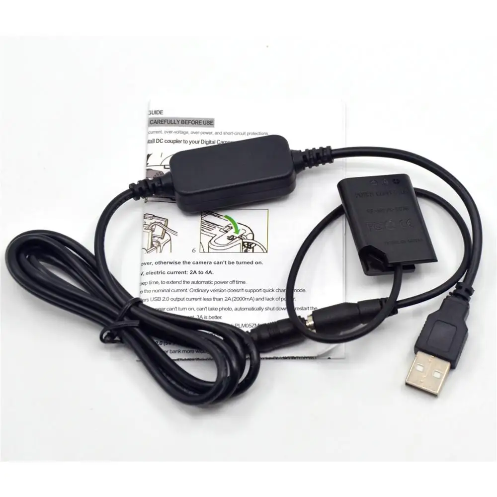 5 в USB кабель адаптер + EP 62E DC муфта EN EL11 ENEL11 пустышка батарея для Nikon S550 S560 S600 Pentax M50