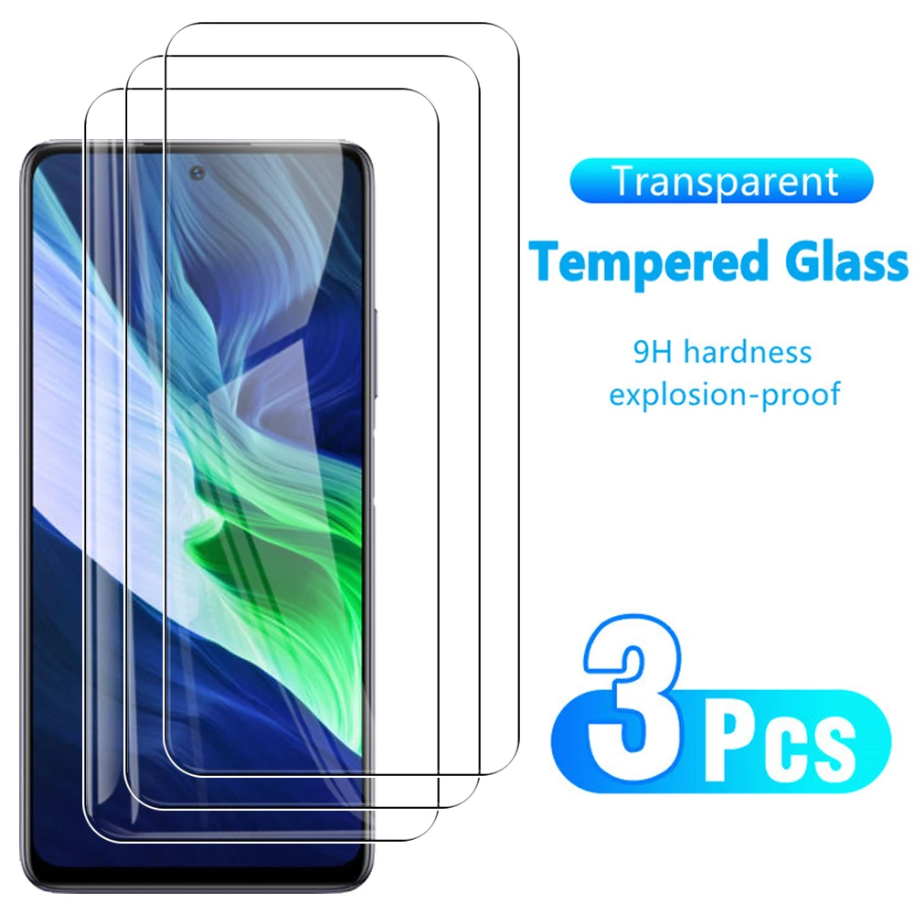 3pcs tempered glass for infinix note 10 pro 8 7 8i screen protector for infinix hot 9 10 play 10s nfc 8 10 lite 9pro safety film free global shipping