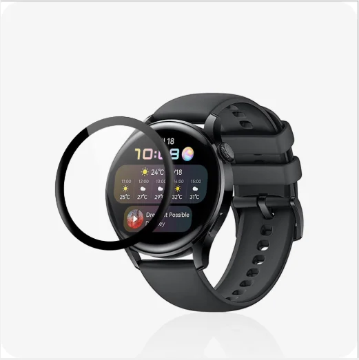 3D Full Edge Soft Soft Protective Film Cover Protection For Huawei Watch 3 Sports Smartwatch Screen Protector For Huawei Watch3