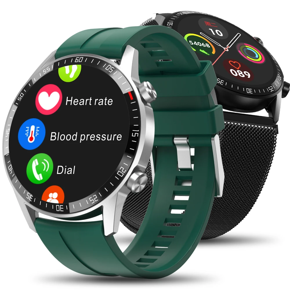 Мужские Смарт часы топ бренд роскошный Фитнес трекер артериального давления