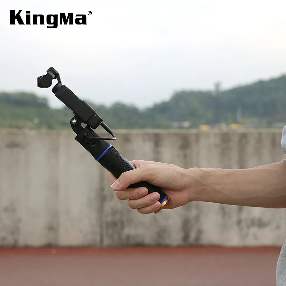 Портативное зарядное устройство KingMa 5200 мАч селфи-Палка с ручкой для GoPro 10/9/8/7/6/5