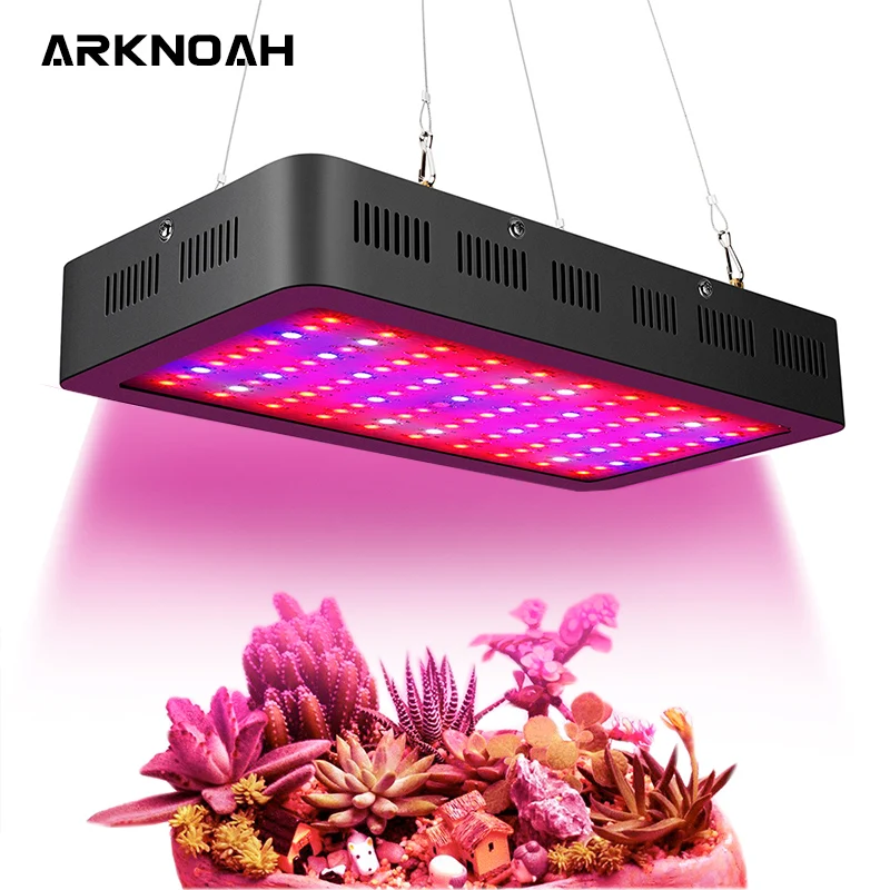 ARKNOAH 1500 Вт, светильник для выращивания, полный спектр, двойной чип, 10 Вт, светодиодный светильник для комнатных тентов, теплиц, гидропоники, лампа для роста растений