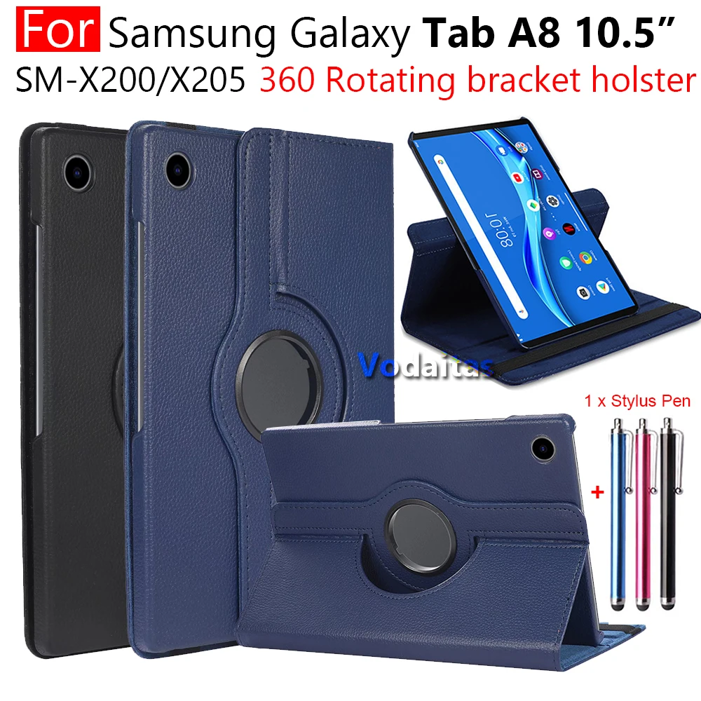 

Чехол-книжка из искусственной кожи для Samsung Galaxy Tab A8 10,5 2021 360