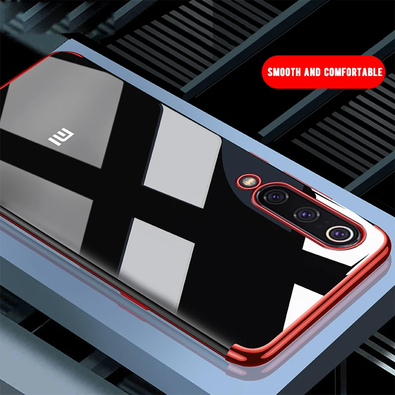 VEVICE прозрачный цветной чехол с покрытием для Xiaomi Mi 9 9SE Mi9 SE мягкий ТПУ