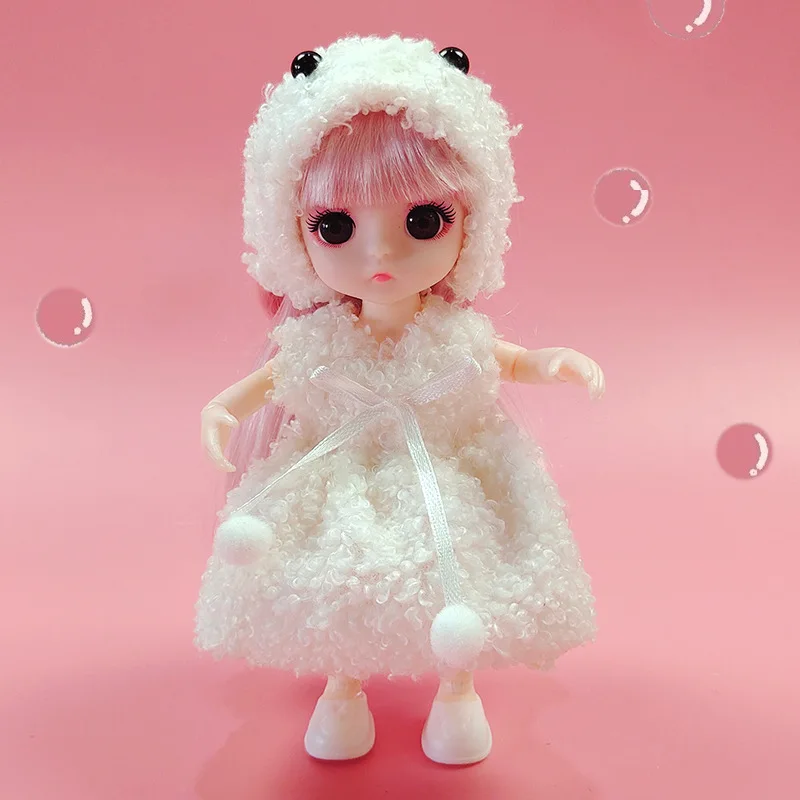 

16cm BJD Doll Dress Up Princess Doll Girl Toy Gift Bjd Doll