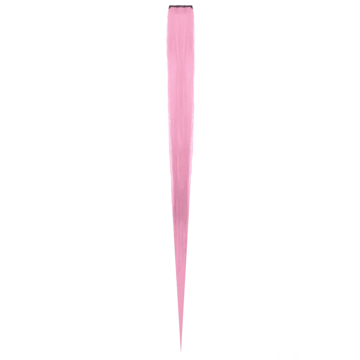 Barbie pink Длина 55 см, прямые накладные волосы цвет волос кусок волос на заколках для наращивания Выделите Радуга волос полоса несколько Цвет бесшовные Заколки для волос - Цвет: Barbie pink
