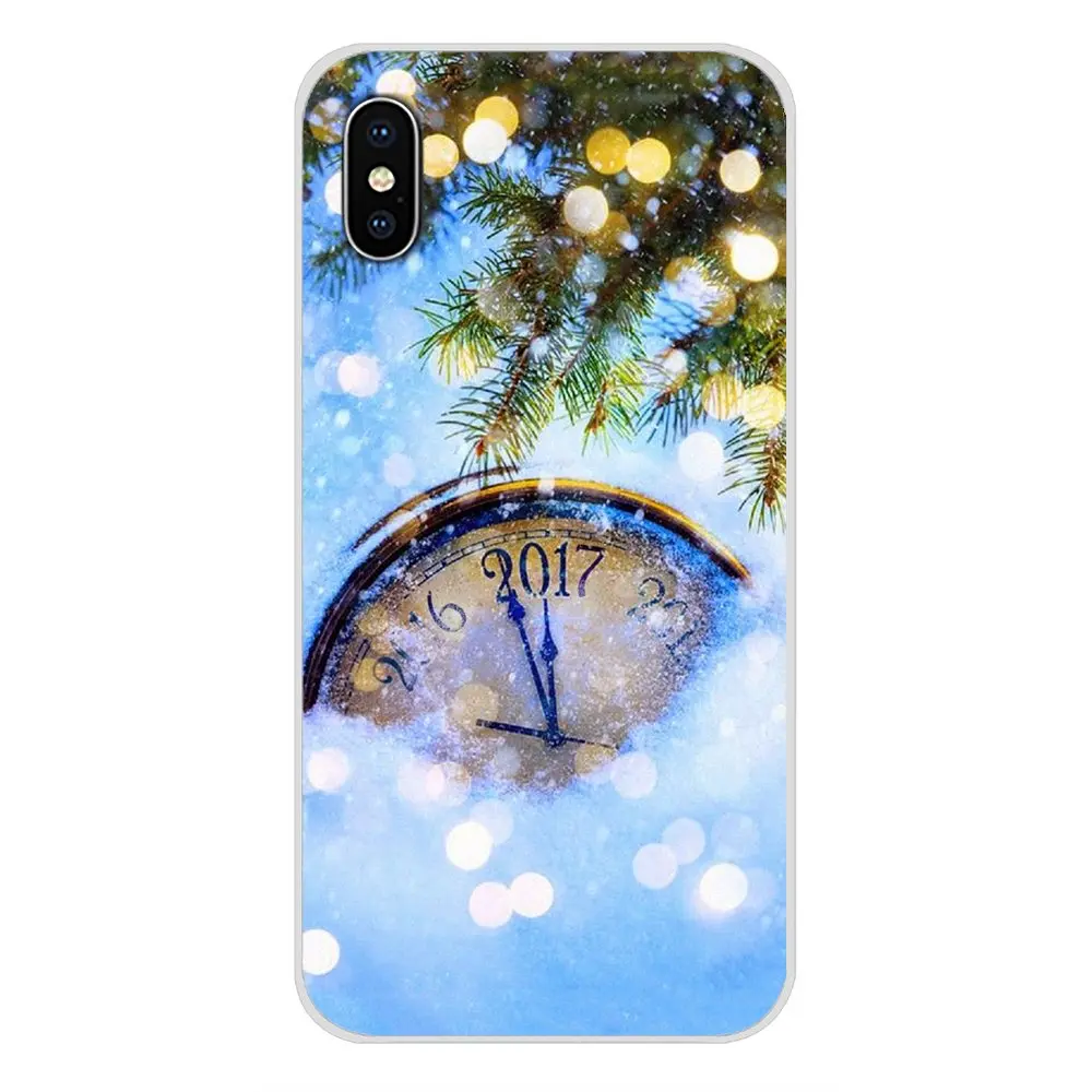 Рождественская елка Новогодние аксессуары чехлы для телефонов Samsung Galaxy A3 A5 A7 A9 A8