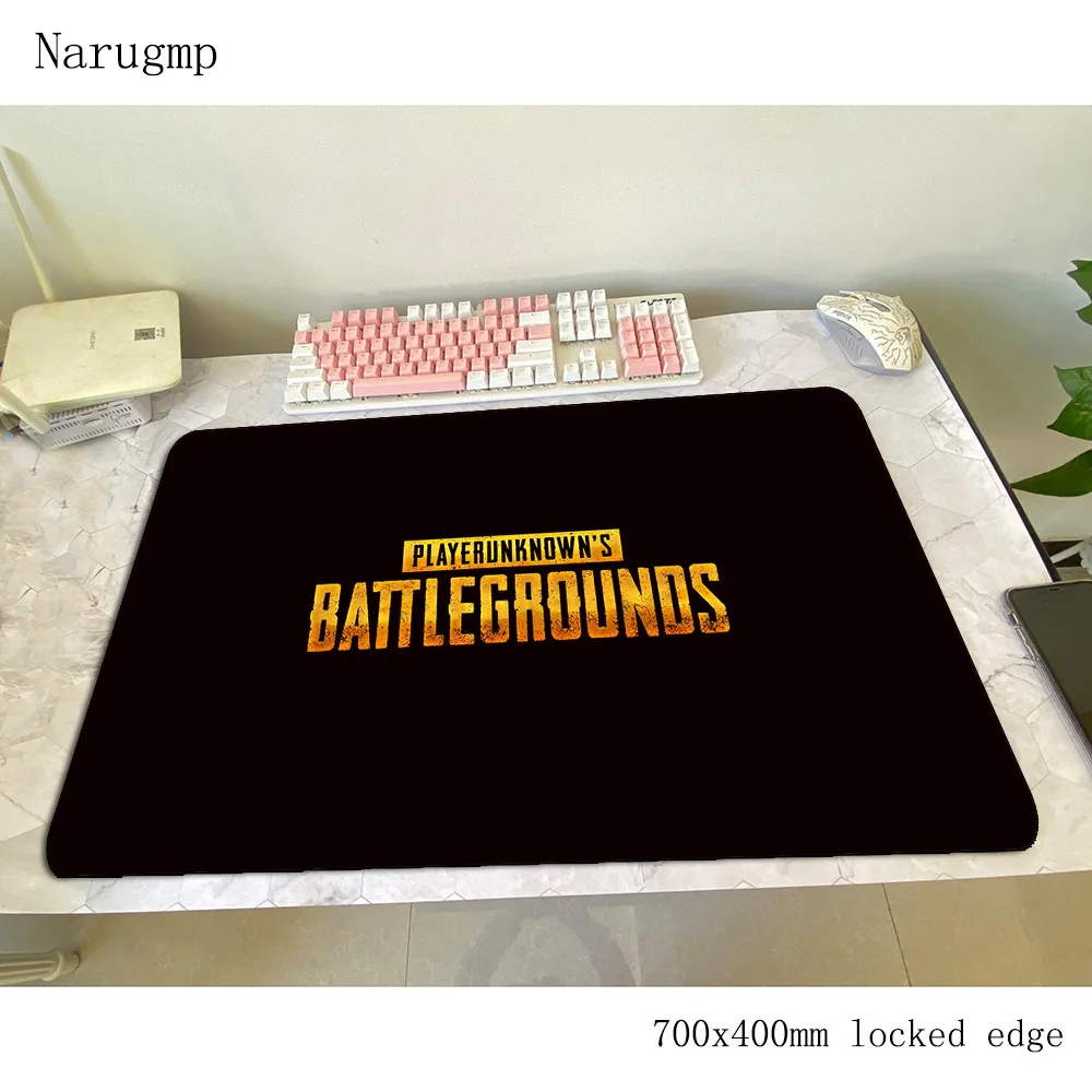 PLAYERUNKNOWNS BATTLEGROUNDS Мышь пад 700x400x3мм игровой коврик для мыши Kawaii офисный коврик для ноутбука XL padmouse игровой ПК геймерский ковер